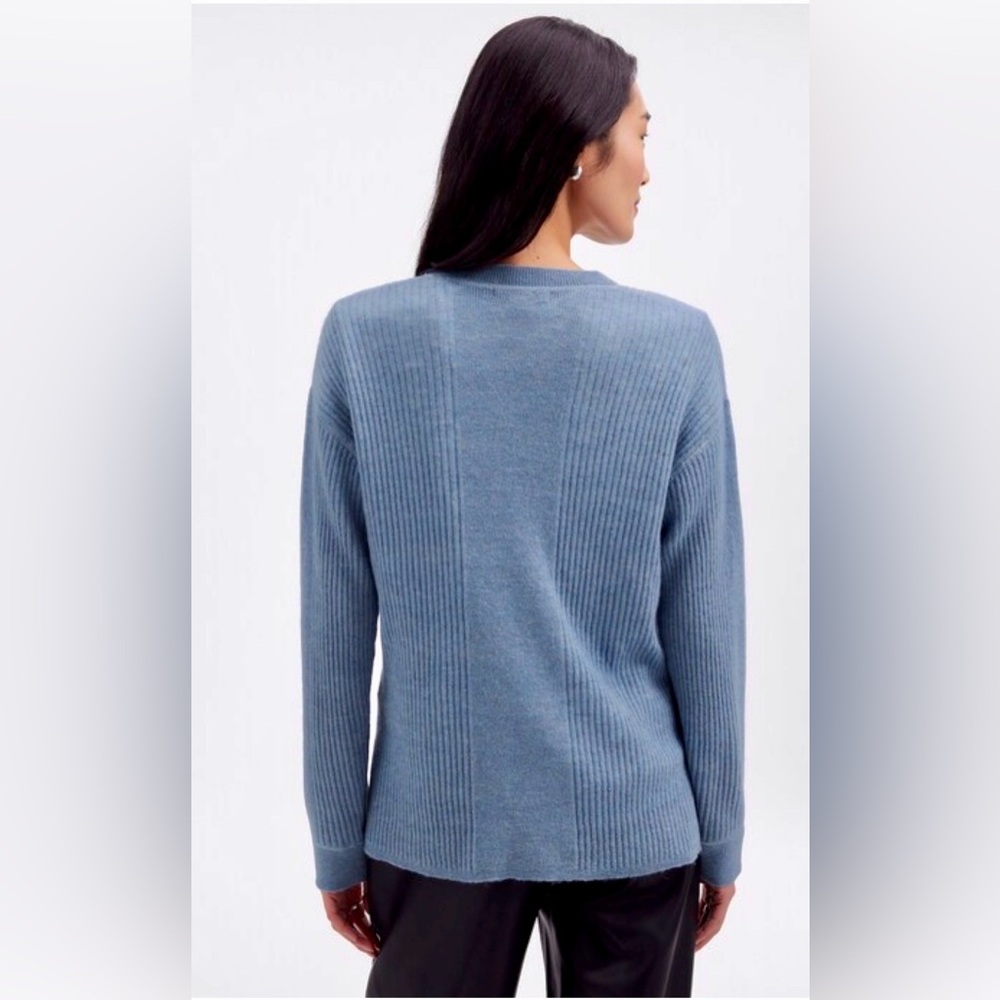Madewell Ribbed Alpaca-Blend Crewneck Sweater - Picture 2 of 9